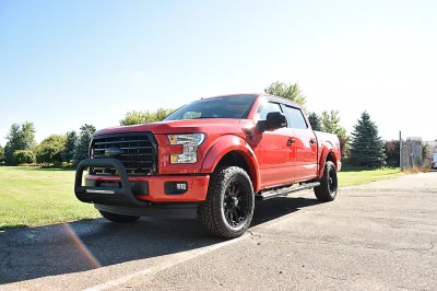 F150 RACE RED - 2018 FORD F-150 BLACK KNIGHT - Image 6 of 15