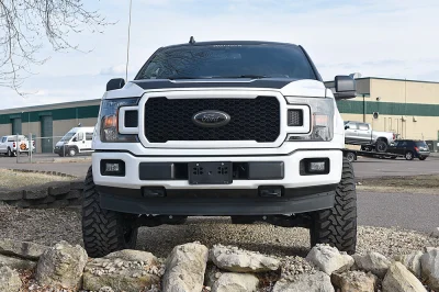 BLACK AND WHITE - 2021 FORD F-150 LIFT - Image 5 of 10