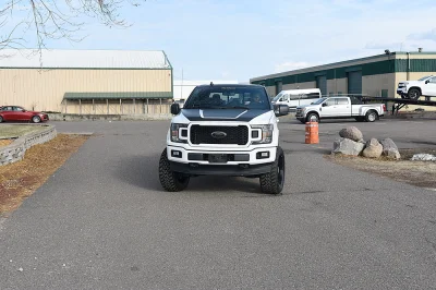 BLACK AND WHITE - 2021 FORD F-150 LIFT - Image 9 of 10