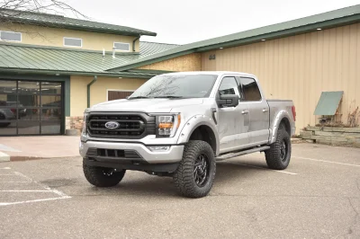 FORD F150 LIFT PACKAGE SILVER BUILT BY WALDOCH - CUSTOM TRUCK - 2021 FORD F-150 LIFT - Image 3 of 13