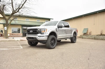 FORD F150 LIFT PACKAGE SILVER BUILT BY WALDOCH - CUSTOM TRUCK - 2021 FORD F-150 LIFT - Image 4 of 13