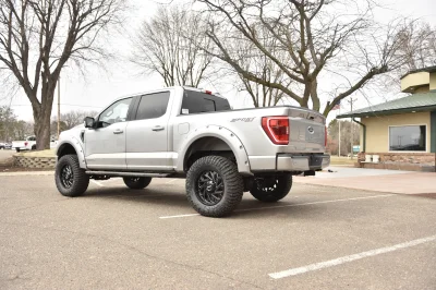 FORD F150 LIFT PACKAGE SILVER BUILT BY WALDOCH - CUSTOM TRUCK - 2021 FORD F-150 LIFT - Image 5 of 13