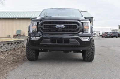 2021 FORD F150 LIFT PACKAGE BY WALDOCH BLACK TRUCK WITH BLACK WHEELS - 2021 FORD F-150 LIFT - Image 12 of 14