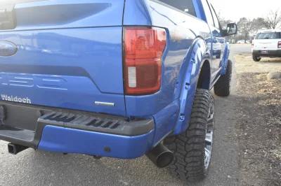 2021 FORD F150 RAMPAGE EDITION WITH OPTIONAL 22" WHEELS BLUE - 2021 FORD F-150 RAMPAGE - Image 19 of 20