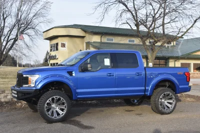 2021 FORD F150 RAMPAGE EDITION WITH OPTIONAL 22" WHEELS BLUE - 2021 FORD F-150 RAMPAGE - Image 3 of 20