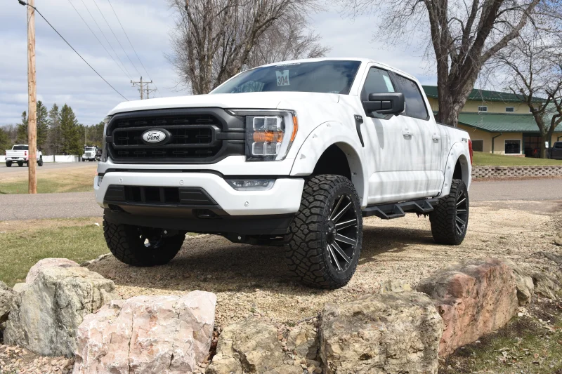 2022 Ford F150 LIFT Truck Package By Waldoch White by Waldoch Crafts