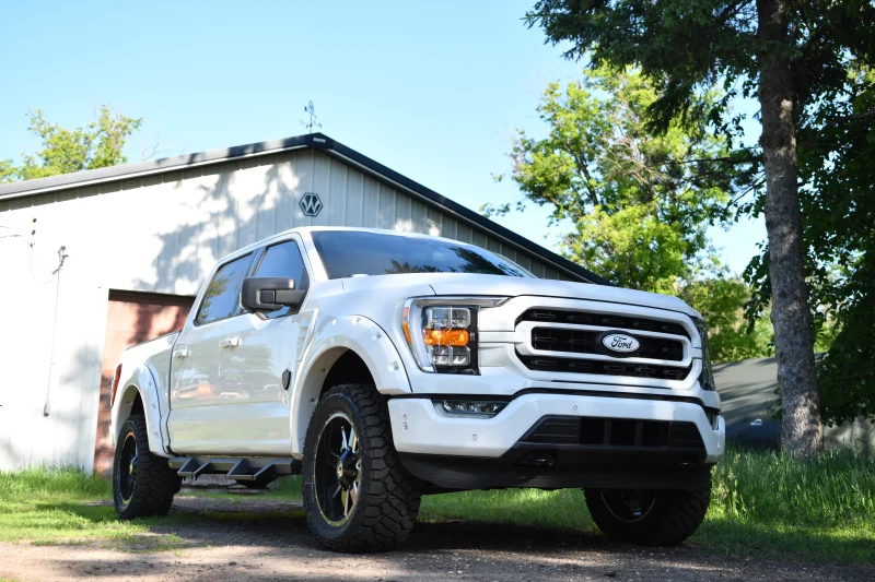 2022 Ford F-150 M80 White Custom Truck By Waldoch by Waldoch Crafts