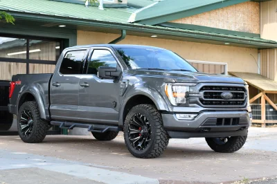 2022 FORD F-150 XLT M80X WALDOCH EDITION CARBONIZED GREY - CUSTOM F150 TRUCK - 2022 FORD F-150 M80X - Image 3 of 7