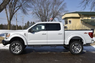 2022 FORD F-150 RAMPAGE EDITION BY WALDOCH - CUSTOM TRUCK MOONROCK WHITE - 2022 FORD F-150 RAMPAGE - Image 10 of 19