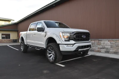 2023 FORD F-150 LIFT PACKAGE BY WALDOCH - WHITE CUSTOM FORD F150 - 2023 FORD F-150 LIFT - Image 13 of 20
