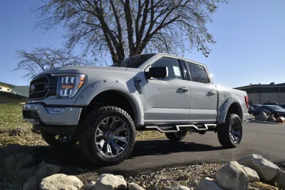 2023 FORD F-150 LIFT PACKAGE BY WALDOCH - WHITE CUSTOM FORD F150 - 2023 FORD F-150 LIFT - Image 1 of 20