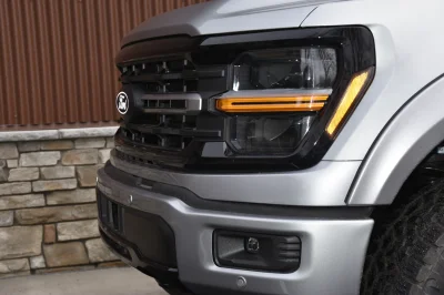 CUSTOM FORD F150 M80X BY WALDOCH SILVER CUSTOM 22" WHEELS WITH 35" TIRES - 2024 FORD F-150 M80X - Image 3 of 6