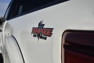 FORD F150 REG. CAB 5.0L WHITE TUXEDO TOP CUSTOM LIFTED TRUCK WALDOCH RAMPAGE EDITION - 2026 FORD F-150 RAMPAGE - Image 5 of 14
