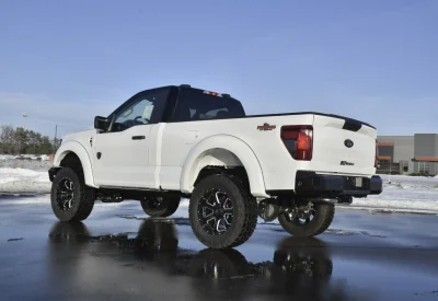 FORD F150 REG. CAB 5.0L WHITE TUXEDO TOP CUSTOM LIFTED TRUCK WALDOCH RAMPAGE EDITION - 2026 FORD F-150 RAMPAGE - Image 6 of 14