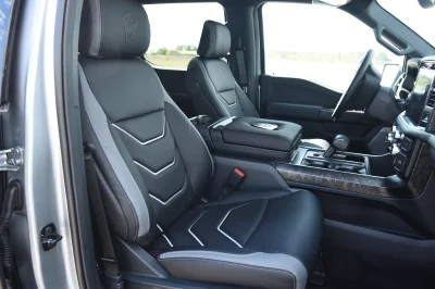 2026 CUSTOM LOWERED F150 REDLINE EDITION BY WALDOCH 22" WHEELS AND LEATHER INTERIOR - 2026 FORD F-150 REDLINE - Image 5 of 18