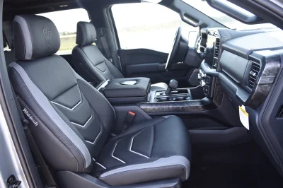 2026 CUSTOM LOWERED F150 REDLINE EDITION BY WALDOCH 22" WHEELS AND LEATHER INTERIOR - 2026 FORD F-150 REDLINE - Image 10 of 18