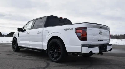 CUSTOM LOWERED FORD F150 REDLINE EDITION BY WALDOCH TUXEDO TOP PAINT - 2026 FORD F-150 REDLINE - Image 5 of 10
