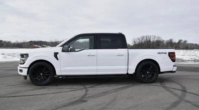 CUSTOM LOWERED FORD F150 REDLINE EDITION BY WALDOCH TUXEDO TOP PAINT - 2026 FORD F-150 REDLINE - Image 7 of 10