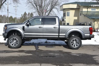 2021 FORD F250 LIFT PACKAGE - CREW CAB SHORT BOX - CARBONIZED GREY - CUSTOM SUPER DUTY - 2021 FORD F-250 LIFT - Image 5 of 9