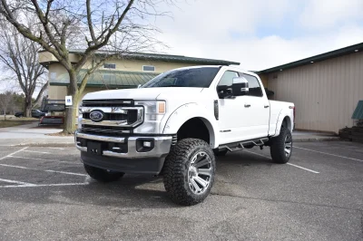 FORD F250 LIFT PACKAGE BUILT BY WALDOCH WITH LEATHER 22" WHEELS - CUSTOM SUPER DUTY - 2021 FORD F-250 LIFT - Image 4 of 21