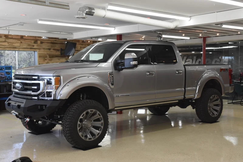 2021 Ford F250 Rampage HD Super Duty Silver By Waldoch by Waldoch Crafts