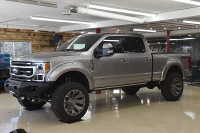 2021 FORD F250 RAMPAGE HD SUPER DUTY SILVER BY WALDOCH - 2021 FORD F-250 RAMPAGE - Image 1 of 12