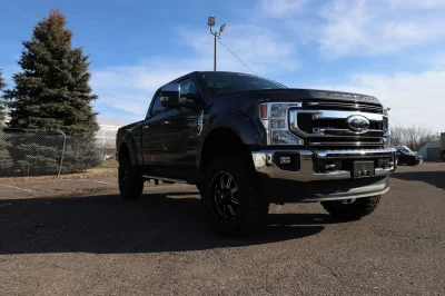 2022 FORD SUPER DUTY F250 LIFT PACKAGE WITH 37" TIRES BY WALDOCH GREY METALLIC - 2022 FORD F-250 LIFT - Image 11 of 20