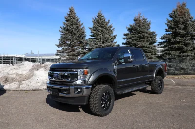 2022 FORD SUPER DUTY F250 LIFT PACKAGE WITH 37" TIRES BY WALDOCH GREY METALLIC - 2022 FORD F-250 LIFT - Image 7 of 20