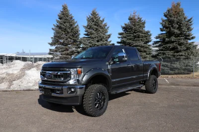 2022 FORD SUPER DUTY F250 LIFT PACKAGE WITH 37" TIRES BY WALDOCH GREY METALLIC - 2022 FORD F-250 LIFT - Image 8 of 20