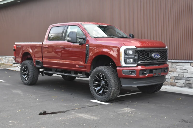2023 Ford F250 LIFT Package Waldoch - Ruby Red - Custom Truck by Waldoch Crafts