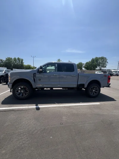 2026 FORD F250 LARIAT - M80X PACKAGE - GLACIER GRAY (R7) - 2026 FORD F-250 M80X - Image 4 of 15