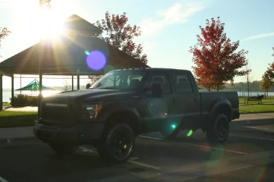 AT NIGHT SHOOT - 2015 FORD F-350 CUSTOM - Image 11 of 95