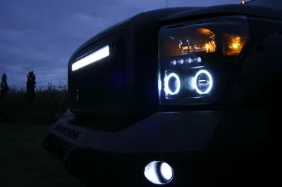 AT NIGHT SHOOT - 2015 FORD F-350 CUSTOM - Image 14 of 95