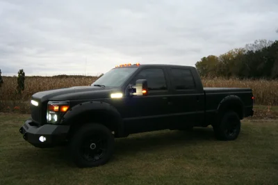 AT NIGHT SHOOT - 2015 FORD F-350 CUSTOM - Image 37 of 95