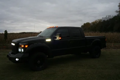 AT NIGHT SHOOT - 2015 FORD F-350 CUSTOM - Image 40 of 95