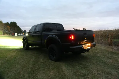 AT NIGHT SHOOT - 2015 FORD F-350 CUSTOM - Image 50 of 95