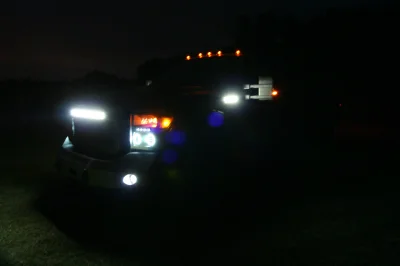 AT NIGHT SHOOT - 2015 FORD F-350 CUSTOM - Image 75 of 95