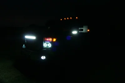 AT NIGHT SHOOT - 2015 FORD F-350 CUSTOM - Image 76 of 95