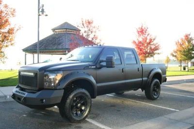 AT NIGHT SHOOT - 2015 FORD F-350 CUSTOM - Image 77 of 95