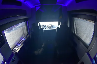 SHADOW BLACK 10 - 2019 FORD TRANSIT LIMO - Image 13 of 15