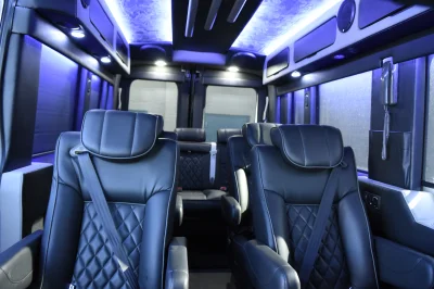 SHADOW BLACK 1 - 2019 FORD TRANSIT LIMO - Image 8 of 16