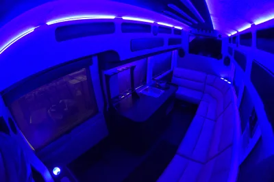 SHADOW BLACK 9 - 2019 FORD TRANSIT LIMO - Image 6 of 13