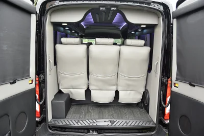 SHADOW BLACK 4 - 2019 FORD TRANSIT LIMO - Image 8 of 19