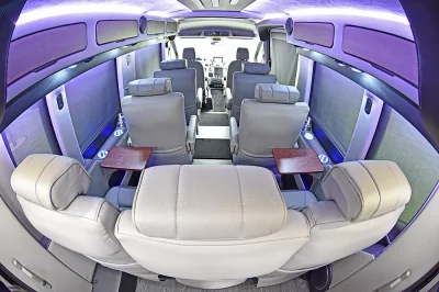 SHADOW BLACK 4 - 2019 FORD TRANSIT LIMO - Image 9 of 19