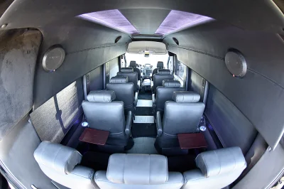 SHADOW BLACK 6 - 2019 FORD TRANSIT LIMO - Image 10 of 22