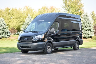 SHADOW BLACK II - 2019 FORD TRANSIT SHUTTLE - Image 1 of 20