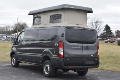 CUSTOM FORD TRANSIT 148 LOW ROOF RV WITH A QUIGLEY 4X4 CONVERSION GREAT CAMPER THAT CAN GO ANYWHERE BY WALDOCH - 2020 FORD TRANSIT CAMPER - Image 32 of 33