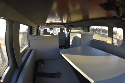 CUSTOM FORD TRANSIT 148 LOW ROOF RV WITH A QUIGLEY 4X4 CONVERSION GREAT CAMPER THAT CAN GO ANYWHERE BY WALDOCH - 2020 FORD TRANSIT CAMPER - Image 8 of 33