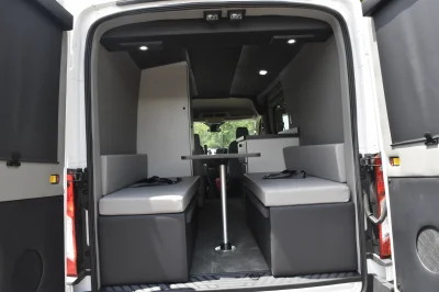CUSTOM RV CAMPER ON FORD TRANSIT 148 MEDIUM ROOF CONVERSION TRAVEL VAN WALDOCH - 2020 FORD TRANSIT CAMPER - Image 1 of 31