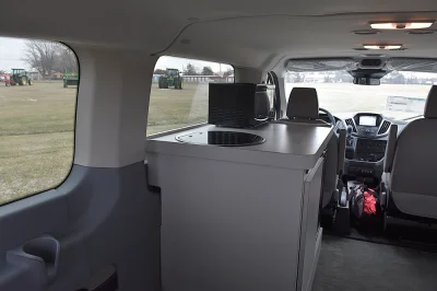 CUSTOM RV 148 LOW ROOF CAMPER BY WALDOCH 2 SLEEPER SIMPLE - 2020 FORD TRANSIT CUSTOM - Image 7 of 15